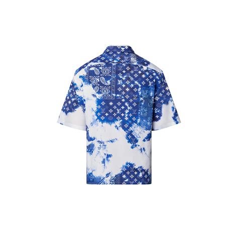 lv monogram bandana shirt|Louis Vuitton Monogram Bandana Shortsleeve Shirt Bleached .